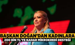 Başkan Doğan’dan kadınlara  200 bin TL'ye kadar mikrokredi desteği