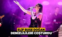 Elif Buse Doğan Denizlilileri Coşturdu