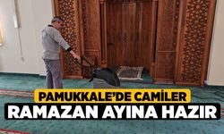 Pamukkale’de Camiler Ramazan Ayına Hazır