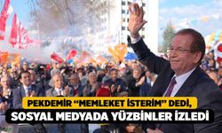 Pekdemir “Memleket İsterim” Dedi, Sosyal Medyada Yüzbinler İzledi