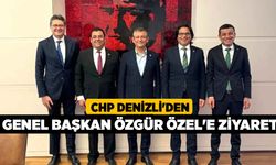 CHP Denizli'den Genel Başkan Özgür Özel'e Ziyaret