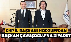 CHP İl Başkanı Horzum’dan Başkan Çavuşoğlu’na ziyaret