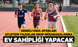 Denizli Okul Sporları Atletizm Yıldızlar Grup Müsabakalarına Ev Sahipliği Yapacak