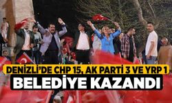 Denizli’de CHP 15, AK Parti 3 ve YRP 1 belediye kazandı