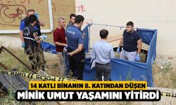 14 Katlı Binanın 8. Katından Düşen Minik Umut Yaşamını Yitirdi