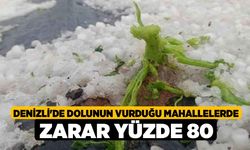 Denizli'de Dolunun Vurduğu Mahallelerde Zarar Yüzde 80