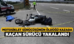 Motosiklet Sürücüsünün Öldüğü Kazada Kaçan Sürücü Yakalandı