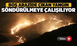 Denizli'de Akşam Başlayan Yangın Sürüyor