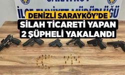 Denizli Sarayköy’de Silah Ticareti Yapan 2 Şüpheli Yakalandı