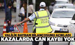 Denizli Valiliği Bayram Bilançosunu Açıkladı