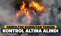 Denizli'de Atatürk Orman Yangını Kontrol Altına Alındı