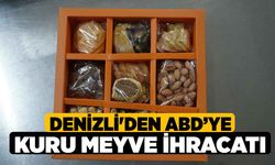 Denizli'den ABD’ye Kuru Meyve İhracatı