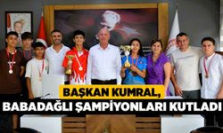 Başkan Kumral, Babadağlı şampiyonları kutladı