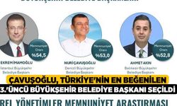 Çavuşoğlu, Türkiye'nin En Beğenilen 3.'üncü Büyükşehir Belediye Başkanı Seçildi