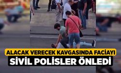 Denizli'de Alacak Verecek Kavgasında Faciayı Sivil Polisler Önledi