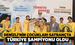 Denizli'nin çocukları satrançta Türkiye şampiyonu oldu