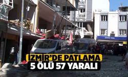 İzmir'de Patlama 5 Ölü 63 Yaralı