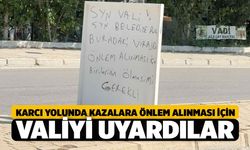 Karcı Yolunda Kazalara Önlem Alınması İçin Valiyi Uyardılar