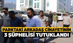 Parktaki arkadaş cinayetinin 3 şüphelisi tutuklandı