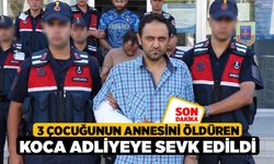 3 Çocuğunun Annesini Öldüren Koca Adliyeye Sevk Edildi