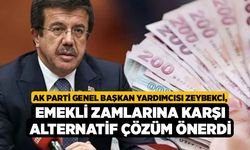 AK Parti Genel Başkan Yardımcısı Zeybekci, Emekli Zamlarına Karşı Alternatif Çözüm Önerdi