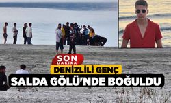 Denizlili Genç Salda Gölü'nde Boğuldu