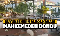 Büyükşehirin Alkol Kararı Mahkemeden Döndü