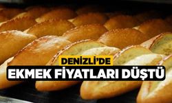 Denizli’de Ekmek Fiyatları Düştü