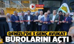 Denizli'de Genç Avukatlar Bürolarını Açtı