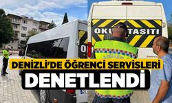 Denizli'de Öğrenci Servisleri Denetlendi