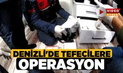 Denizli'ninde Aralarında Buluduğu 58 İlde Tefecilere Operasyon