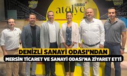 DSO, Mersin Ticaret ve Sanayi Odası'na ziyaret etti