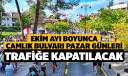 Ekim Ayı Boyunca Çamlık Bulvarı Pazar Günleri Trafiğe Kapatılacak