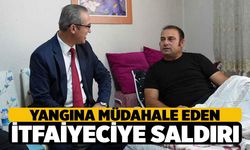 Kavgada Yakılan Evi Söndürmeye Giden İtfaiyecilere Çirkin Saldırı