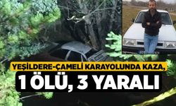 Yeşildere-Çameli Karayolunda Kaza, 1 ölü, 3 yaralı