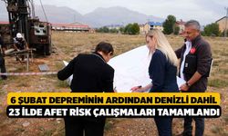 6 Şubat Depreminin Ardından Denizli dahil 23 İlde Afet Risk Çalışmaları Tamamlandı