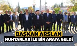 Başkan Arslan, Muhtarlar İle Bir Araya Geldi