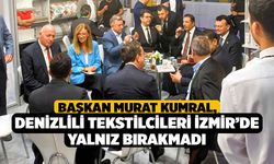 Başkan Kumral, Denizlili tekstilcileri İzmir'de Yalnız Bırakmadı