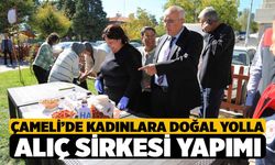 Çamelili Kadınlara Alıç Sirkesi Yapımı Anlatıldı