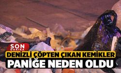 Denizli Çöpten Çıkan Kemikler Paniğe Neden Oldu