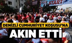 Denizli Cumhuriyet Koşusu’na akın etti