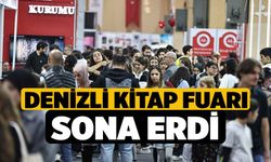 Denizli Kitap Fuarı sona erdi