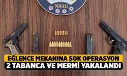 Eğlence Mekanına Şok Baskın Tabancalara El Kondu