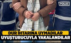 Dur İhtarına Uymayan Motosikletten Uyuşturucu Çıktı