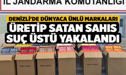 Denizli'de Dünyaca Ünlü Markaları Üretip Satan Sahıs Suç Üstü Yakalandı