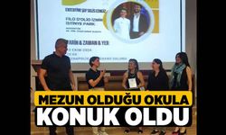 Mezun Olduğu Okula Konuk Oldu