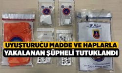 Uyuşturucu madde ve haplarla yakalanan şüpheli tutuklandı