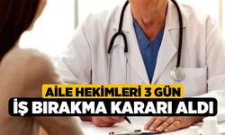 Aile Hekimleri 3 Gün İş Bırakma Kararı Aldı