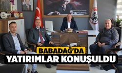 Babadağ'da Yatırımlar Konuşuldu