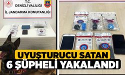 Denizli'de Uyuşturucu Satan 6 Kişi Yakalandı